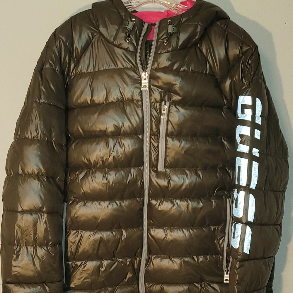 Mens Guess puffer jacket 2xl